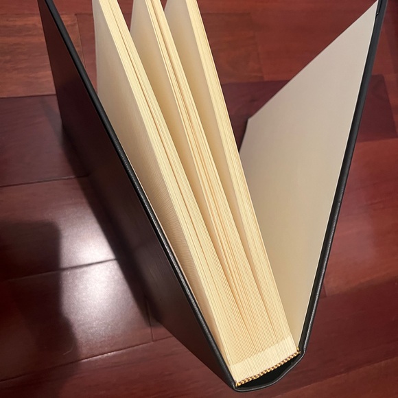 Tiffany and Co.  Rare Never Used Black Leather Photo Album Large Limited… - Picture 4 of 16